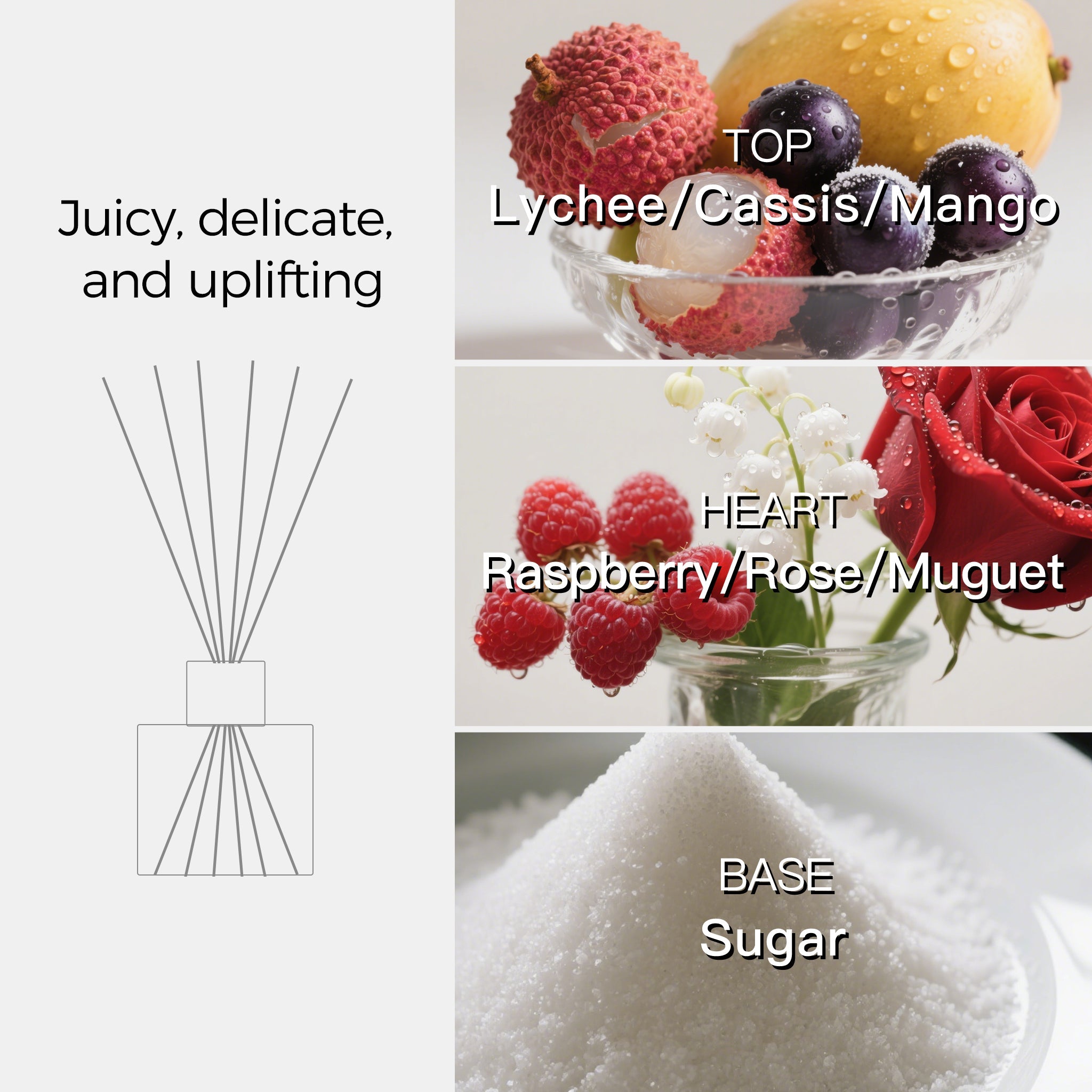 Lychee Scented Reed Diffuser | 荔枝香薰 – Rooftop Republic Urban Farming