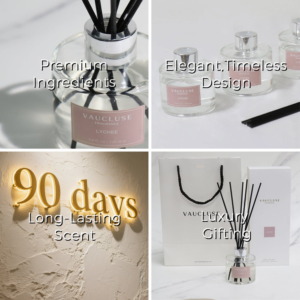 Lychee Reed Diffuser Lychee Scented Reed Diffuser | 荔枝香薰 – Rooftop Republic Urban Farming